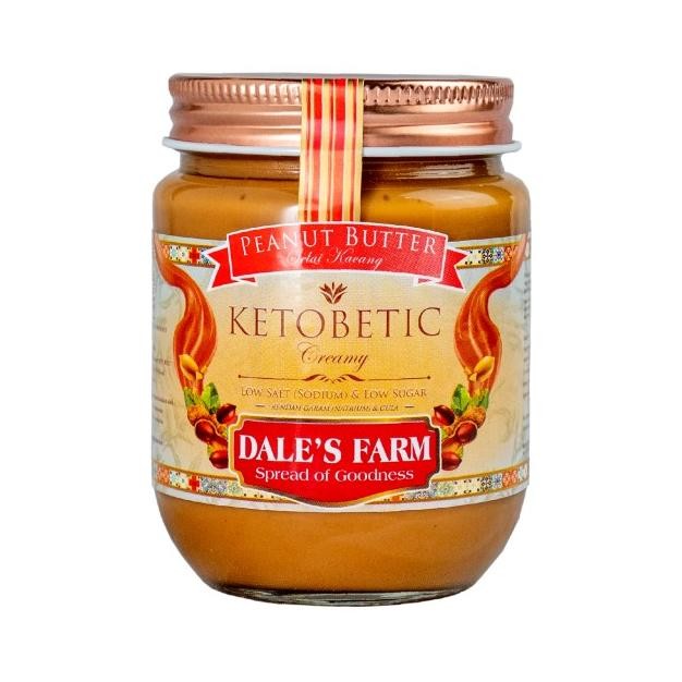 

Dale'S Farm Ketobetic Creamy Peanut Butter - Selai Kacang 250Gr