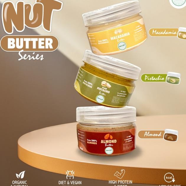 

Almond Butter (Selai / Mentega Kacang Almond Gurih) 250Gr