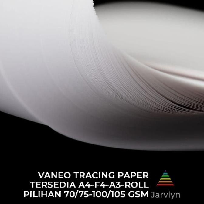 

Vaneo - Kertas Kalkir Tracing Paper A3 80-85 Gsm Terlaris