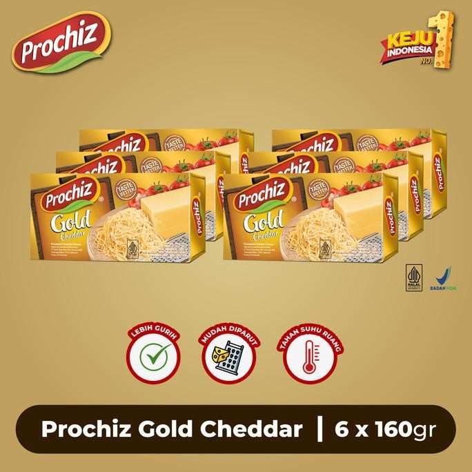 

PROMO Keju PROCHIZ Gold 160 gr Paket 6 pcs