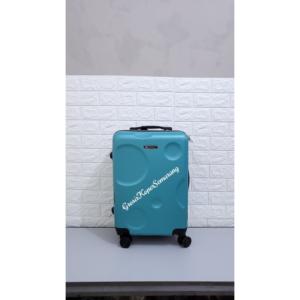 KOPER ABS FIBER POLO 20 INCH BISA PENGIRIMAN LUAR SEMARANG ZL005 - Biru Tosca 07