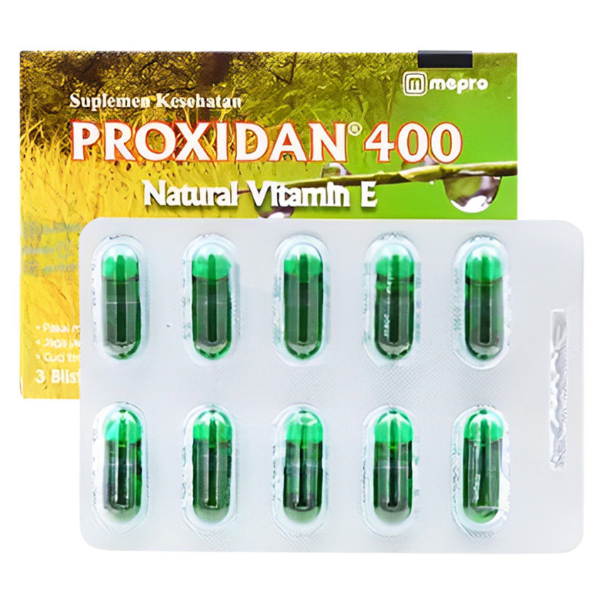 Proxidan Natural Vitamin E 400 mg - 10 Kapsul
