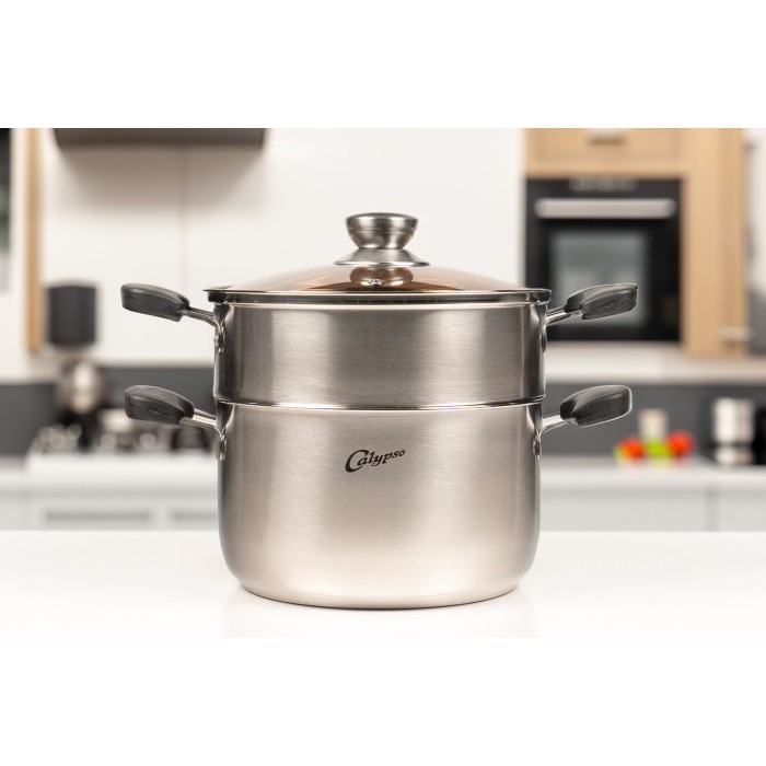 Calypso Panci Kukus Panci Susu Panci Sup Panci Multifungsi Steamer