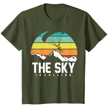 Langit Memanggil | Terjun Payung Terjun Payung Terjun Payung Skydiver T-Shirt |IKipKrnC|