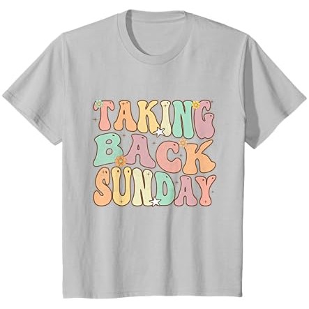 Kaos Groovy Floral Taking Back Sunday |Fvi5dqQB|