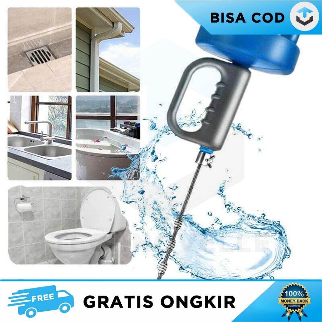 KAWAT PEMBERSIH SALURAN WESTAFEL ALAT ANTI MAMPET TERSUMBAT TOILET WC