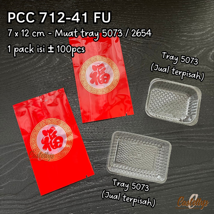 

NEW Plastik Cookies PCC 712-41 Fu Kue Kering Nastar Pia Imlek Sangjit