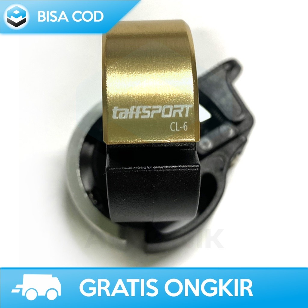 KLAKSON BEL SEPEDA GUNUNG ORIGINAL TAFFSPORT SUARA KERAS & NYARING