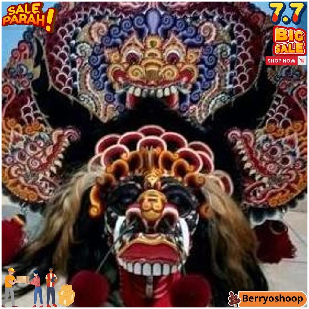 

Bisa Cod Cuci Gudang Barongan Rampak Telon Jamang Cat Air Brush Bonus Kemul Panjang Dan Pentul Tinggal Pakai Ukuran Anak Promo Barongan Plipit Romo Mainan Anak Barongan Anak Sd Brongan Plipit Premium / Barongan Spon Caplok Kain Panjang / Barongan Ponorogo