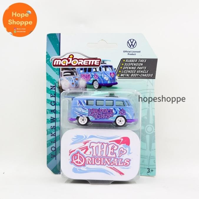 Majorette Volkswagen Deluxe Edition Volkswagen T1 Love Peace Music