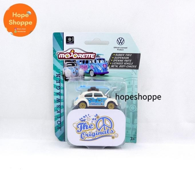 Majorette Volkswagen Deluxe Edition Volkswagen Beetle Surf Original