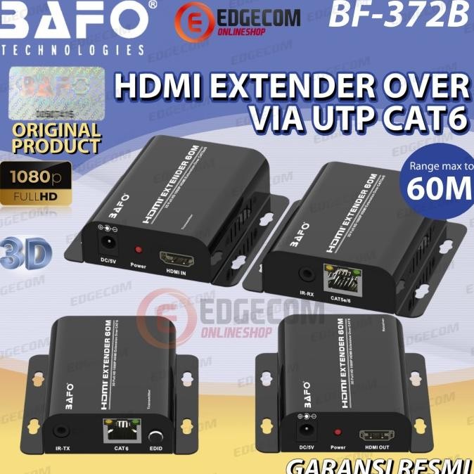 HDMI Extender Via UTP 60 Meter BAFO
