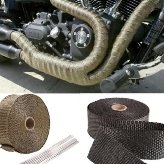 

Kain Lakban Peredam Panas Knalpot / Lakban Anti Panas Knalpot