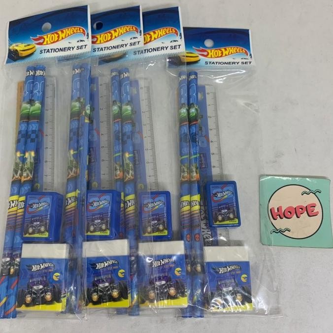 

Alat Tulis Dadi Prima Stationery Set Hot Wheels Series 1