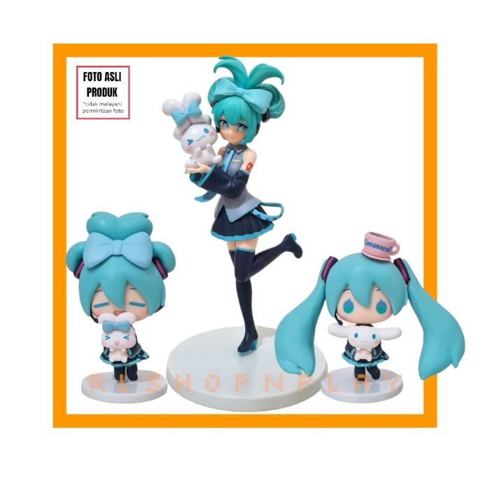 Figure Hatsune Miku x Cinnamonroll Sanrio