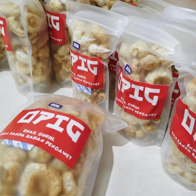

kerupuk kulit babi/krubi/kerupuk kulit babi sam can opig 100gr E82BJ