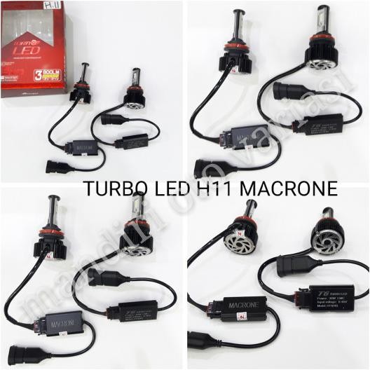 LED TURBO H11 MACRONE