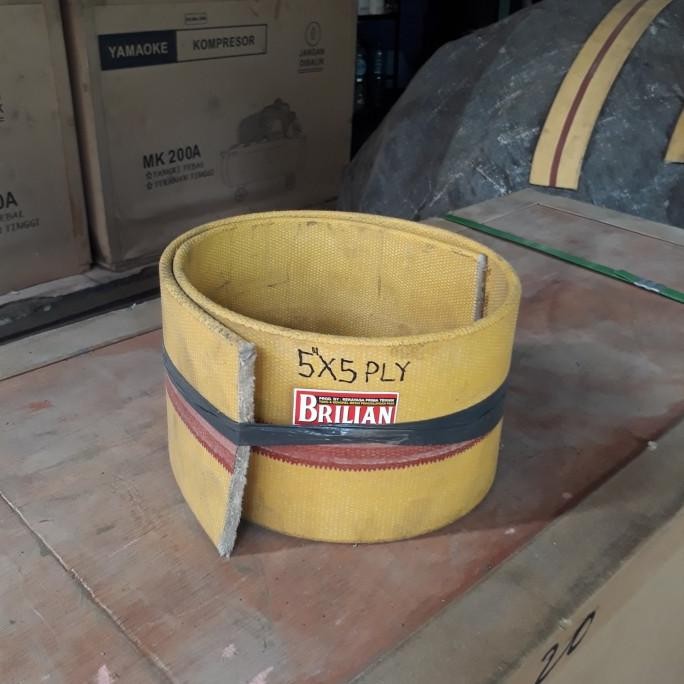 favorit] Belt 5" 5 inchi Selendang transmisi penggilingan padi Elevator Bucket