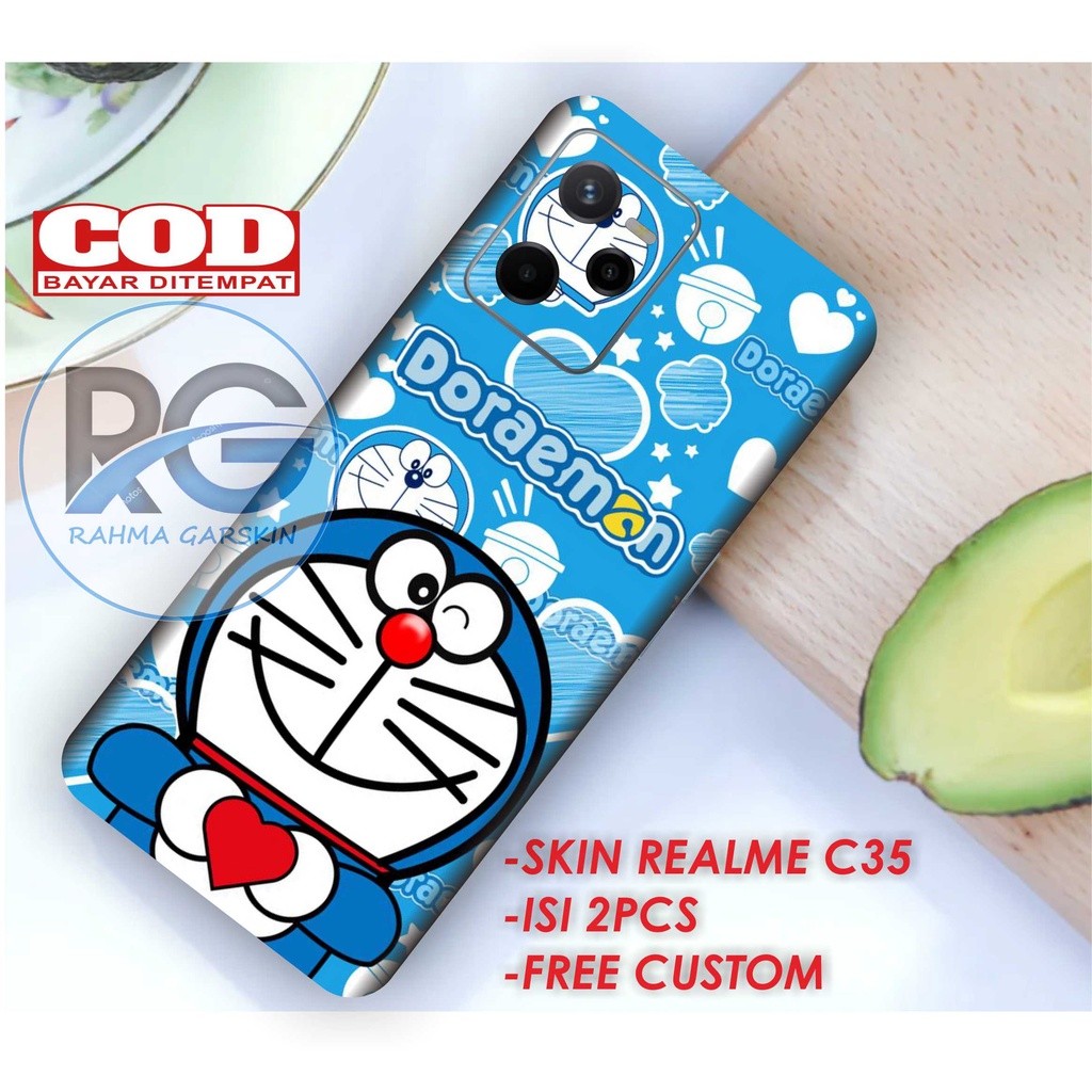 *Promo* Realme C35 Vynyl Wrap Stiker Garskin Case Custom Order