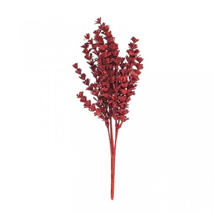 *#*#*#*#] Hiasan Bunga Pohon Natal / Klasik - Bunga Gliter - Bunga Natal