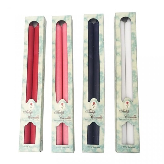 @=@=@=@=] Lilin Silinder Warna isi 2 ( Uk. 30 x 2cm ) - Lilin Rohani Silinder