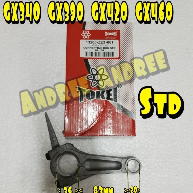 ~~~~~] Conrod Stang Piston Connecting Rod Honda GX340 GX390 GX420 GX460 GX-340 GX-390 GX-420 GX-460 