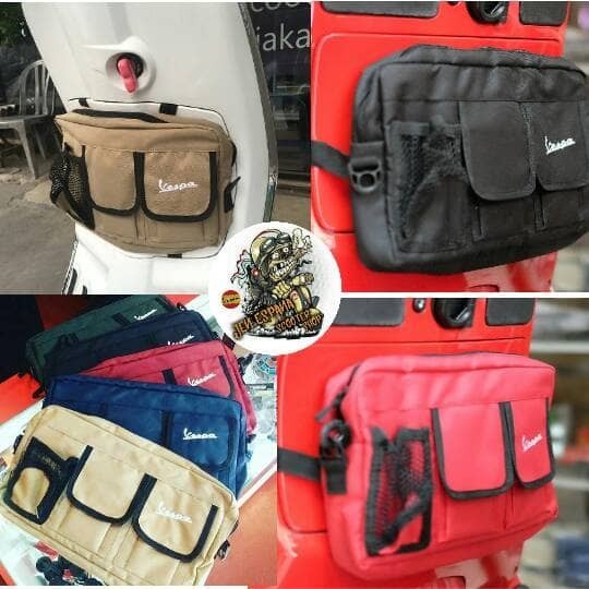 ------] tas vespa. tas selempang bagasi vespa Lx, primavera, sprint & Gts..