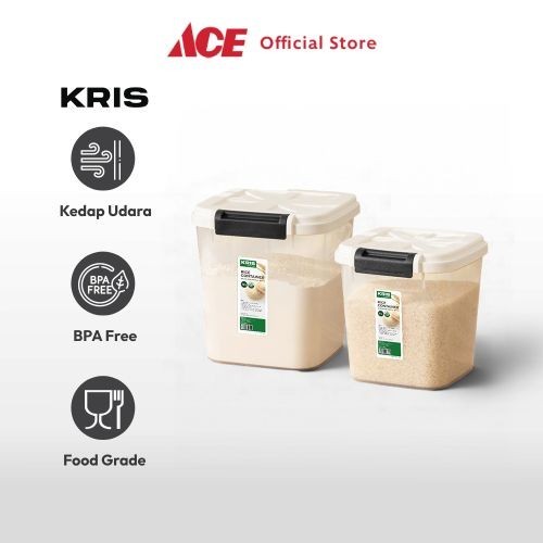 Produk Ready Ace Kris Tempat Beras Rice Container Food Grade Kotak Beras Wadah Penyimpanan Beras