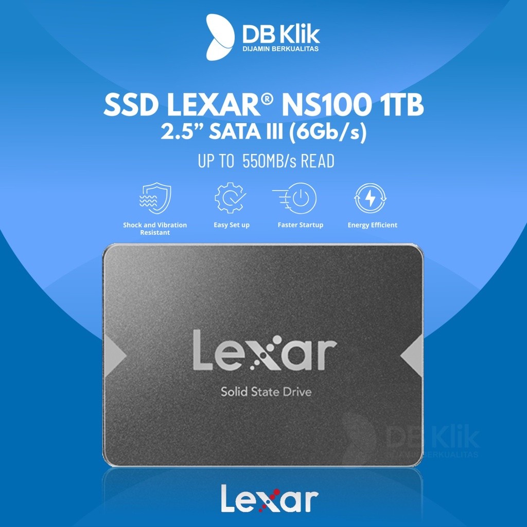 Lexar Ssd Ns100 1Tb Sata 2.5 Inch - Ssd 1Tb Lns100 2.5" Sata