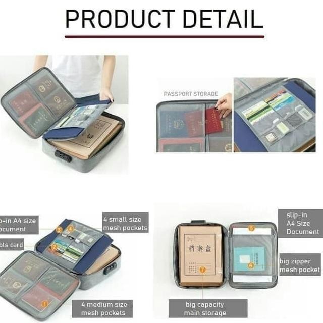 

TERBAIK DOCUMENT STORAGE BAG / PENYIMPANAN DOKUMEN / DIJAMIN DOKUMEN