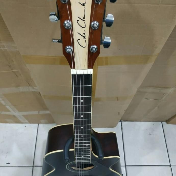 Promo Gitar akustik cole clark hitam murah garansi