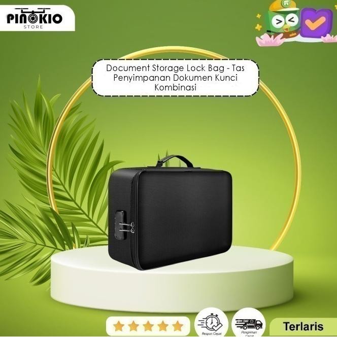 

MFD DOCUMENT STORAGE LOCK BAG - TAS PENYIMPANAN DOKUMEN KUNCI KOMBINASI