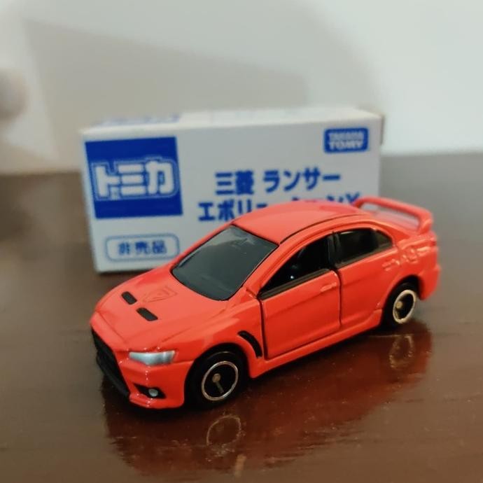 tomica event car mitsubishi lancer evo x