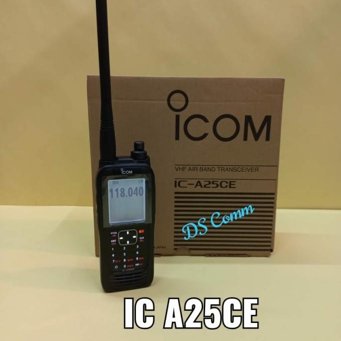 ICOM IC-A25CE HT VHF AIRBAND GPS Ori New Garansi HT Airband ICA25 A25