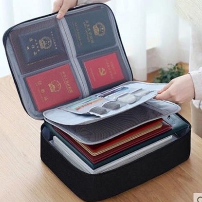 

HPT TAS PENYIMPANAN DOKUMEN 3 LAYER STORAGE BAG SERTIFIKAT FILE