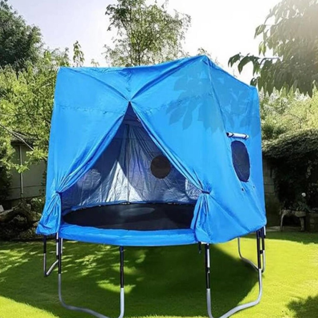 trampoline tent cover fitness protection sunshade trampoline accessories   outdoor trampoline canopy