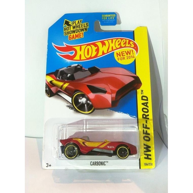 Hot Wheels. 2014 HW Off-Road Stunt Circuit - Carbonic. Dark Red AKTA