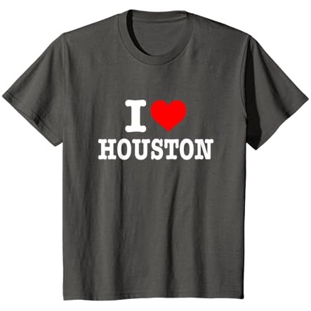 Houston - I Heart Houston - Kaos I Love Houston |qdzua65g|