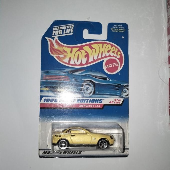 Hot Wheels Mercedes SLK edisi pertama 1998
