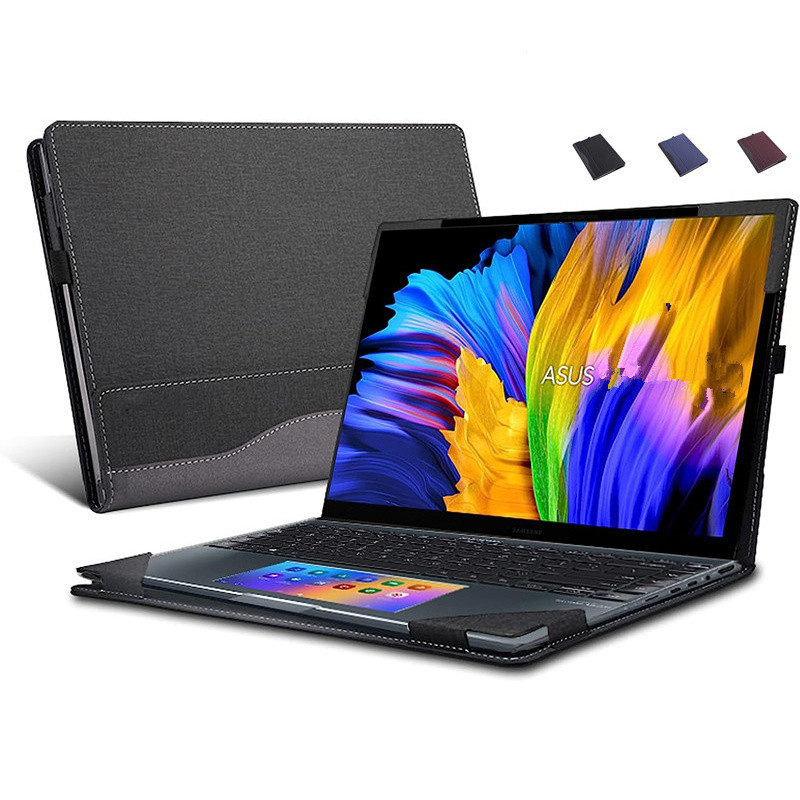 

Laptop Cover Kompatibel Untuk ASUS Vivobook S 14 Flip OLED TN3402 TP3402 Vivobook S 14 OLED S5406 Sarung Notebook Kulit PU 14 Inci Desain yang Dapat Dilepas |piCZnf7P|