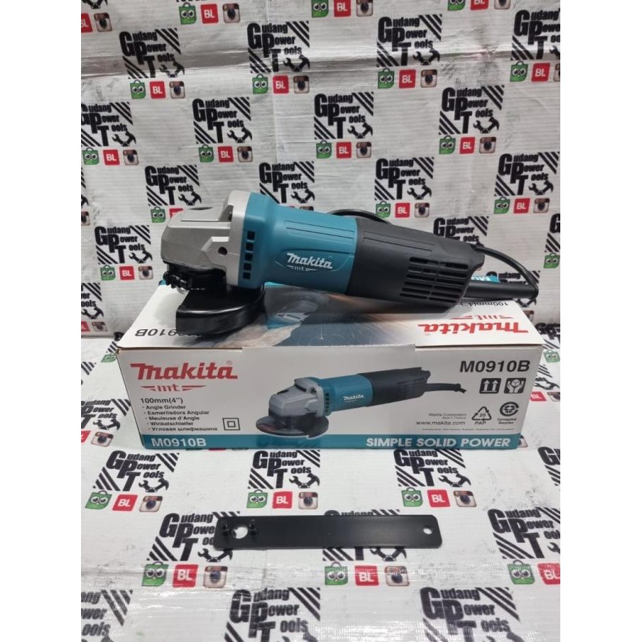 Mesin Gurinda Gerinda Tangan Makita Gurinda Angle Grinder 4'' 4In Original Dan Terpercaya