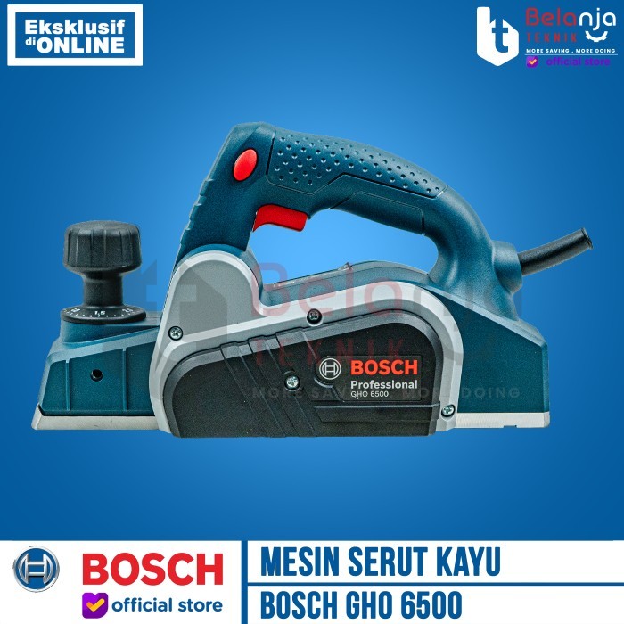 Bosch Mesin Serut Kayu Ketam GHO 6500 Planner Blade Mesin Sugu 650Watt