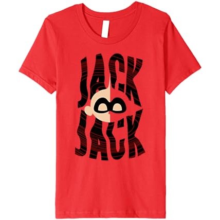 Kaos Premium Potret Bertopeng Jack-Jack Disney Pixar Incredibles 2 |pRBZtRfD|