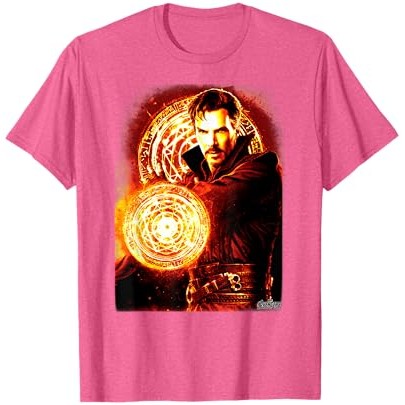 Kaos Marvel Infinity War Dr. Strange Fire Symbol Graphic T-Shirt |dPi88swW|