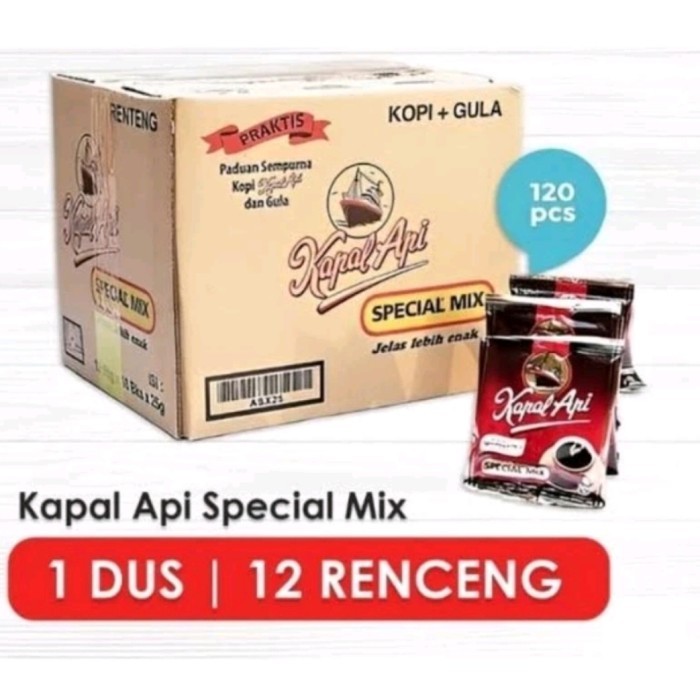 

Ready Stock Kapal Api Spesial Mix 1 Dusi