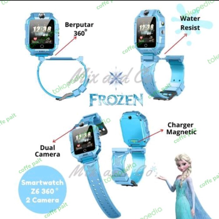 Hemat Jam Tangan Imoo Z6 Smartwatch Anak Frozen Ii