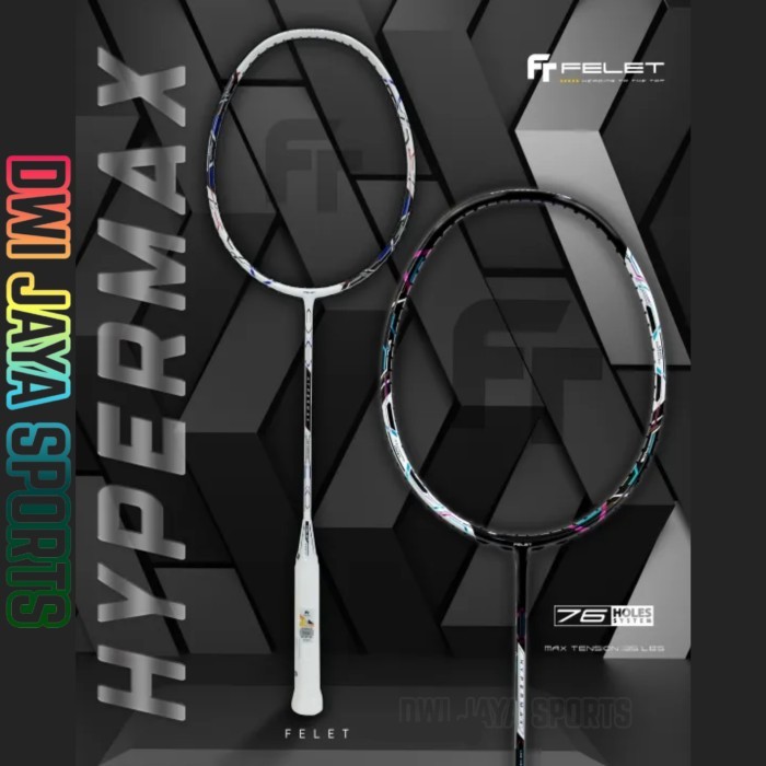 Felet Hypermax Badminton Racket Raket Felet Raket Badminton