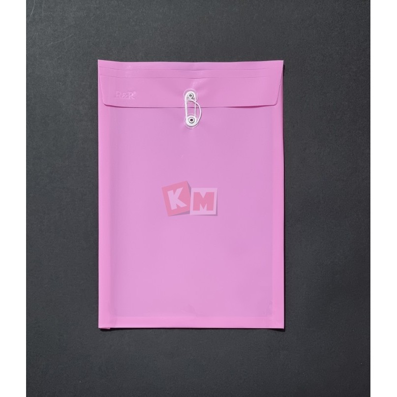 

NEW Map Plastik Tali + Punggung F4 Folio R&R Warna Solid