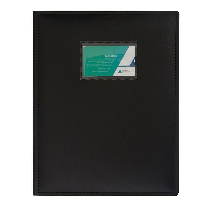 

TERBARU - Exclusive Display Book Bantex A4 24 Pockets Black 8820-10