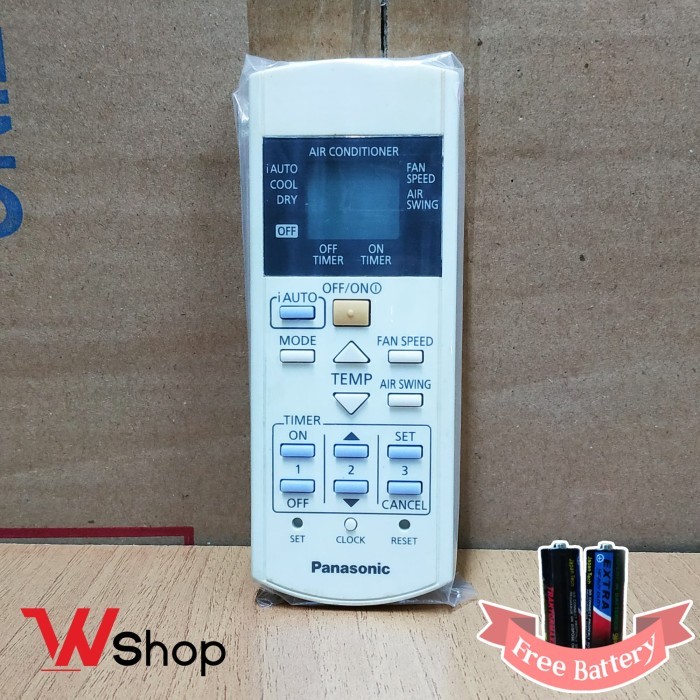 Remot/Remote Ac Panasonic - Ori/- Air Remote C